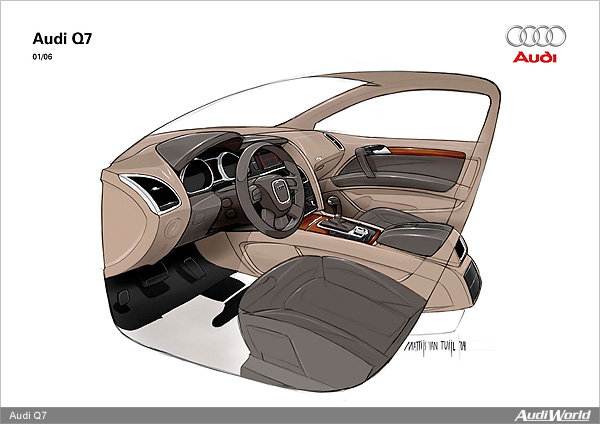 The Audi Q7: Interior