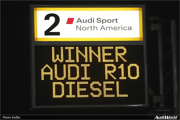 Audi Triumphs with Diesel Power at Sebring