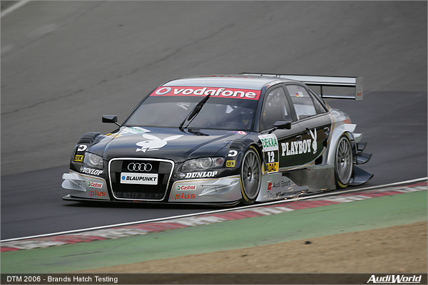 Audi Sets Best Time at Last DTM Test