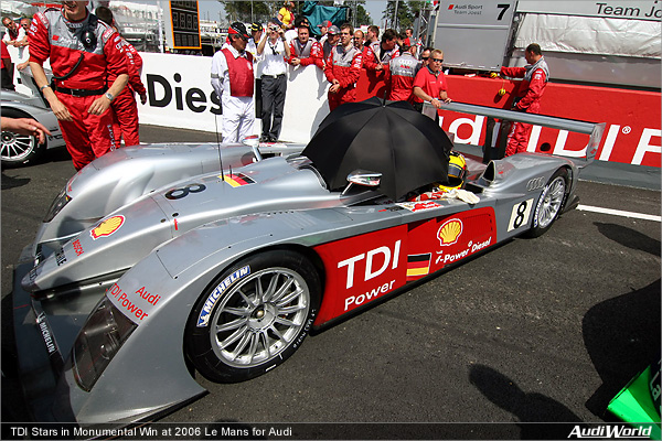 TDI - Monumental Technology for Audi at Le Mans 2006 and Beyond