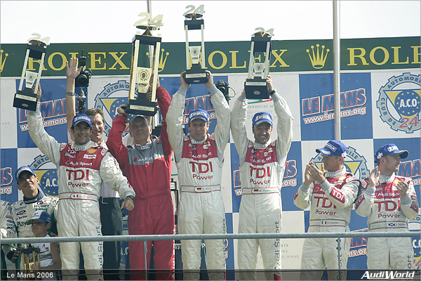 Audi Triumphs with TDI Power at Le Mans
