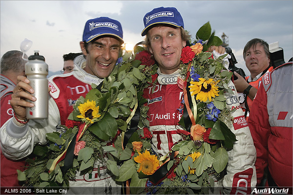 Audi R10 TDI Claims Victory in US Comeback