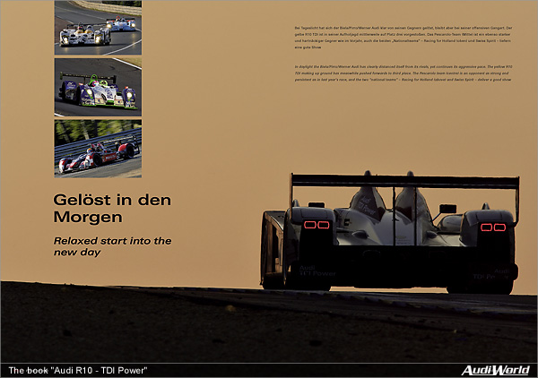 The Story of the Audi R10 TDI on 128 Pages
