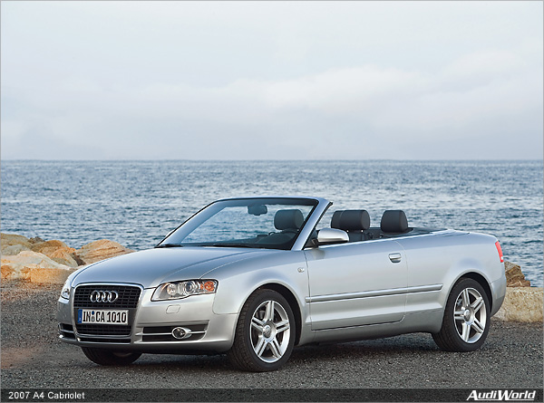 Audi Announces U.S. Pricing for 2007 A4 and S4 Cabriolet Models