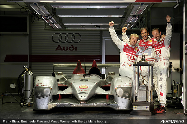 Audi Le Mans Winning Team Reunited