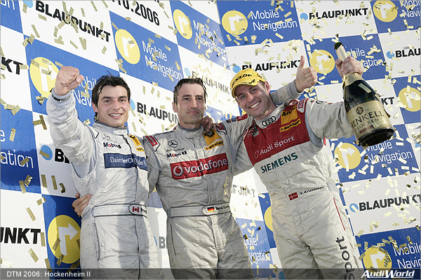 Audi Closes Out DTM Finale on the Podium