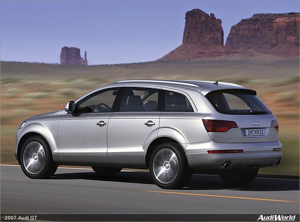 2007 Audi Q7 Receives Five-Star Crash Test Ratings from NHTSA