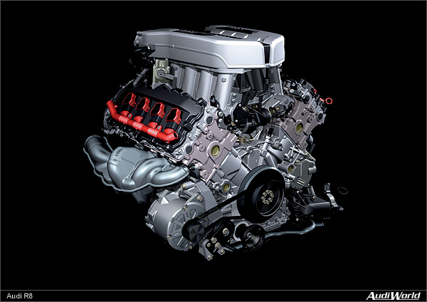 The Audi R8: Engine and Drivetrain