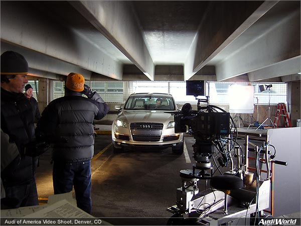 Revealed: Audi Video Shoot Photos