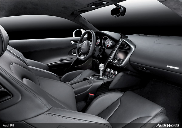 The Audi R8: The Interior