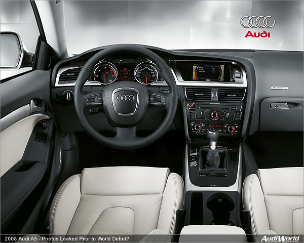 Audi A5: Photos Leaked of Upcoming Geneva World Debut