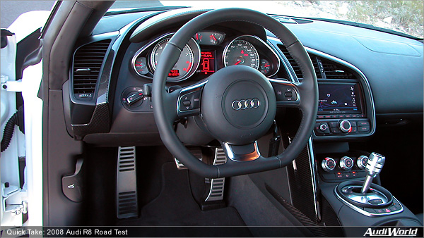 Quick Take: 2008 Audi R8 Road Test