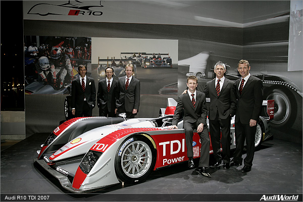 First Race for New Audi R10 TDI