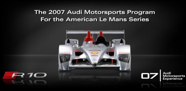 2007 Audi Motorsports Program for the ALMS