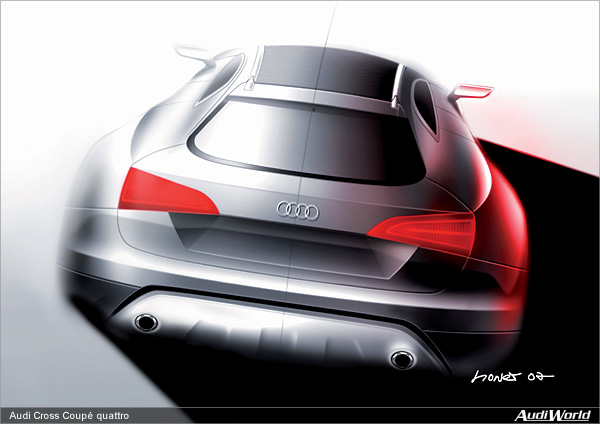 Audi Cross Coupe quattro: The Design