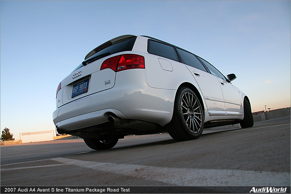 White Hot Heat: 2007 Audi A4 Avant S line Titanium Package Road Test