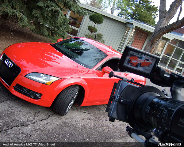 Exclusive: Audi of America Mk2 TT Video Shoot