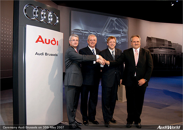 Audi Takes Over Management Responsibility at Brussels Plant