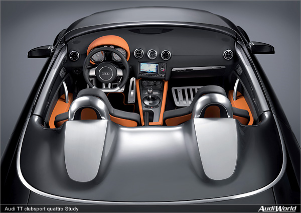 The Audi TT clubsport quattro: The TT in its Most Purist Form