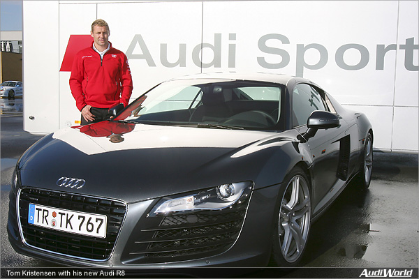 Tom Kristensen is Thrilled by New Audi R8