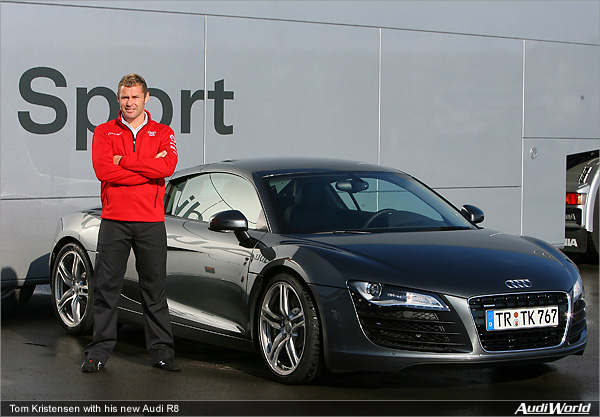 Tom Kristensen is Thrilled by New Audi R8