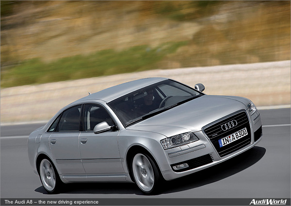 The Audi A8: Assistance Systems
