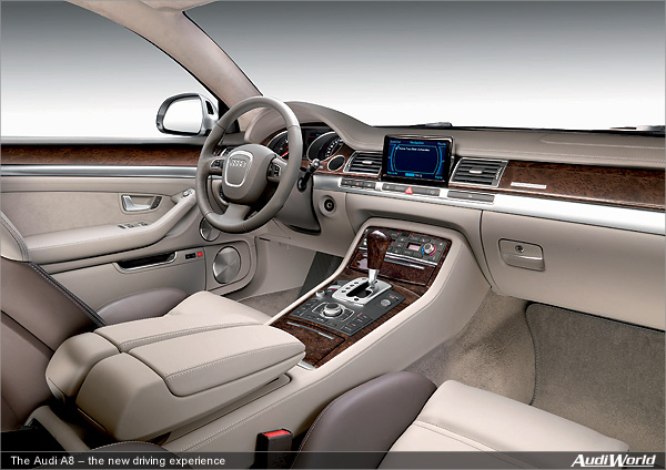 The Audi A8: Design and Interior