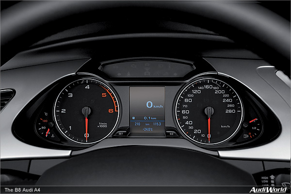 The Audi A4: Interior