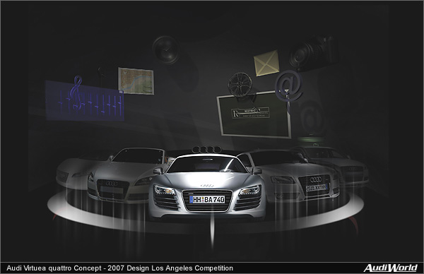 Audi Virtuea quattro Concept - Design Los Angeles 2007