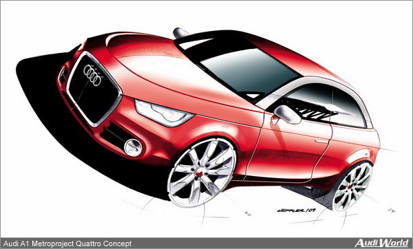 Tokyo Motor Show: Audi A1 metroproject quattro Concept