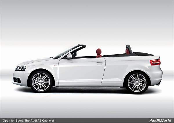 Open for Sport: The Audi A3 Cabriolet