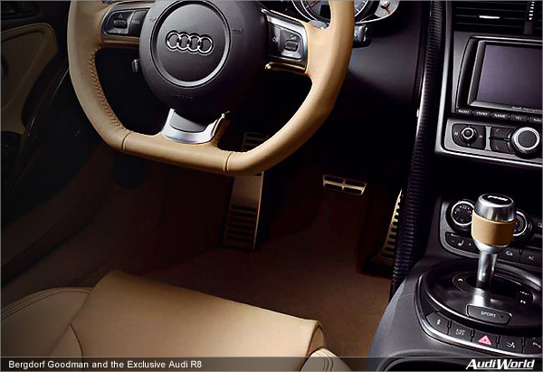 Bergdorf Goodman and the Exclusive Audi R8