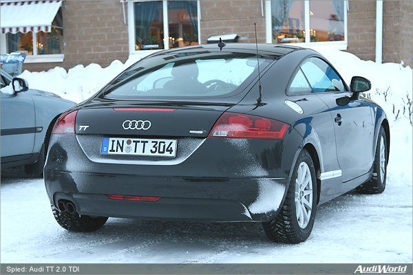Spied: Audi TT 2.0 TDI