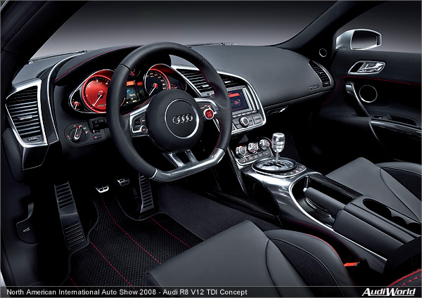 Audi R8 V12 TDI Concept: The Design