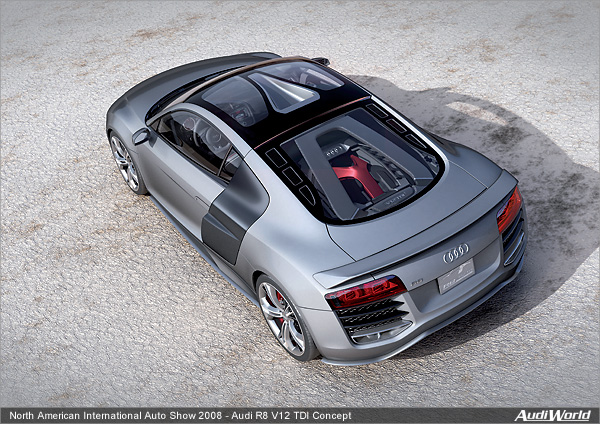 Audi R8 V12 TDI Concept: Outstanding Torque for the Top Class