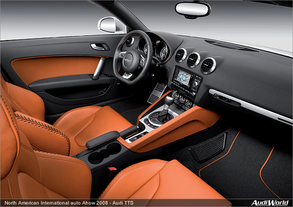 The Audi TTS: The Interior