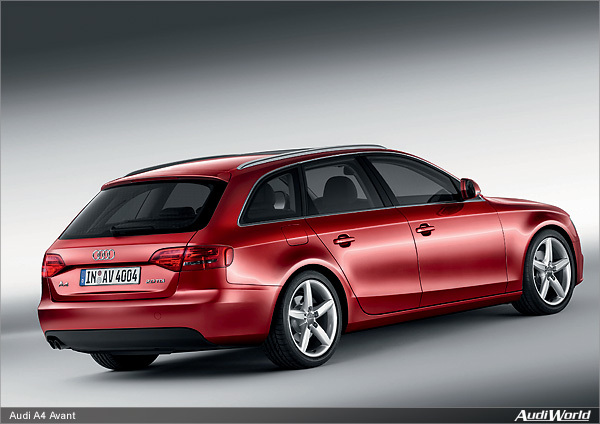 The New Audi A4 Avant: Driving in a New Dimension