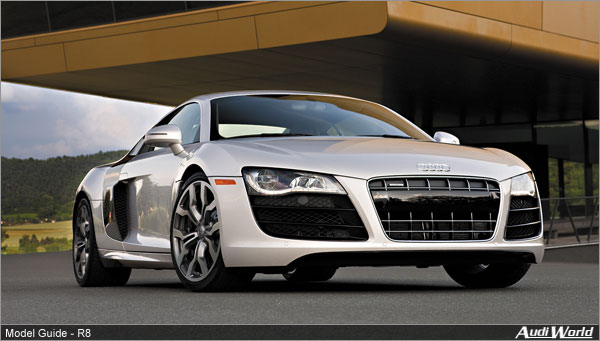 Audi R8 is named as 2008 World Performance Car and 2008 World Car Design of the Year