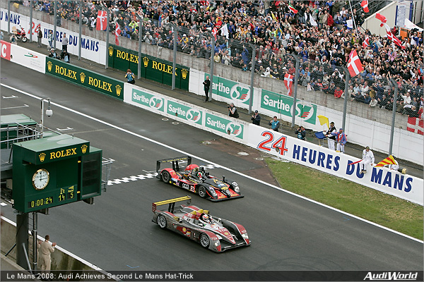 Audi Achieves Second Le Mans Hat-Trick