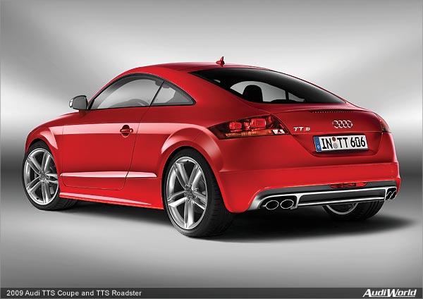 Audi Sets 2009 MY prices for the All-New TTS Coupe and TTS Roadster