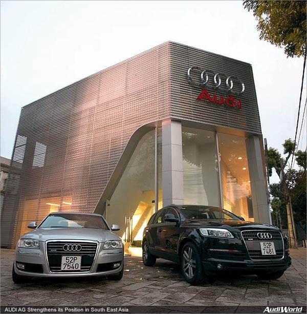 AUDI AG Strengthens its Position in South East Asia