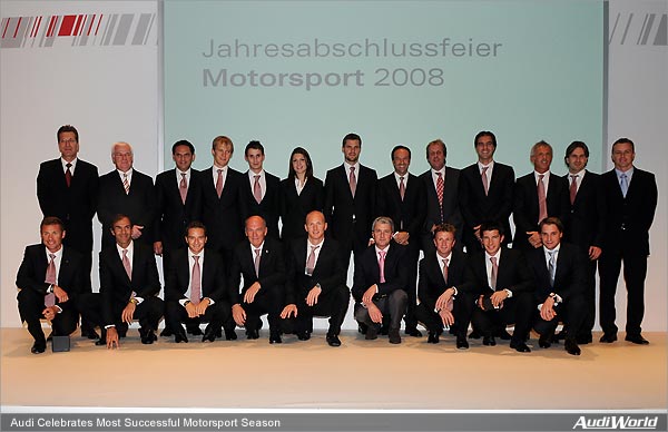 Audi Celebrates Most Successful Motorsport Season