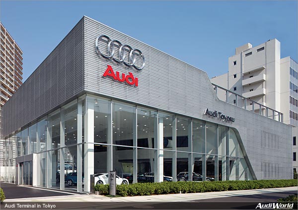 AUDI AG: New Brand Architecture in Tokyo Heralds Audi Quality of Sales Drive