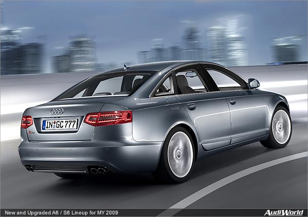 Audi Sets Prices on the New and Upgraded A6 / S6 Lineup for MY 2009