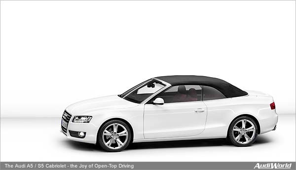The Audi A5 / S5 Cabriolet - the Joy of Open-Top Driving