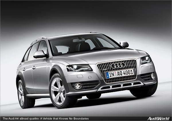 The Audi A4 allroad quattro: A Vehicle that Knows No Boundaries