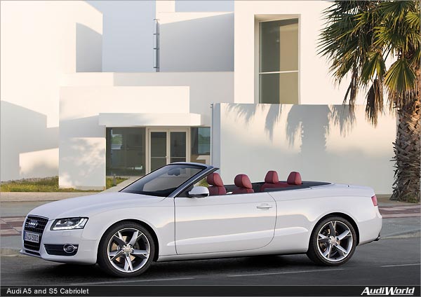Audi A5 and S5 Cabriolet: The Body