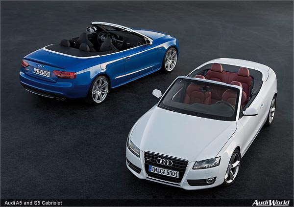 Audi A5 and S5 Cabriolet: Joy of Open-Top Driving