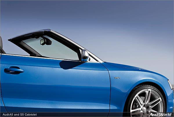 Audi A5 and S5 Cabriolet: The Audi S5 Cabriolet