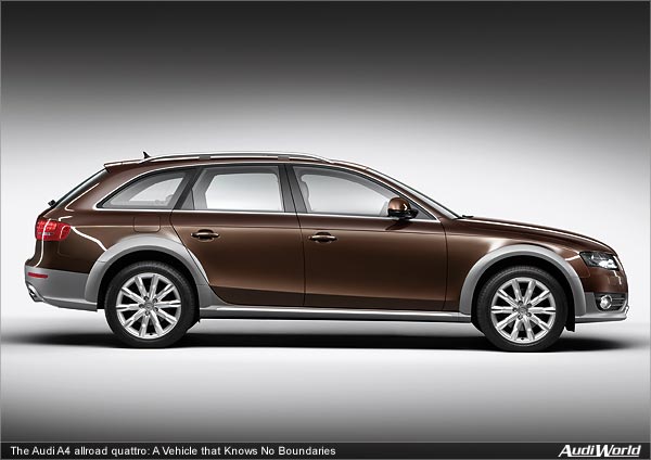 The Audi A4 allroad quattro: A Vehicle that Knows No Boundaries